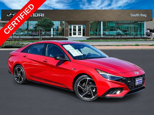 Certified 2023 Hyundai Elantra N Line FWD image 1