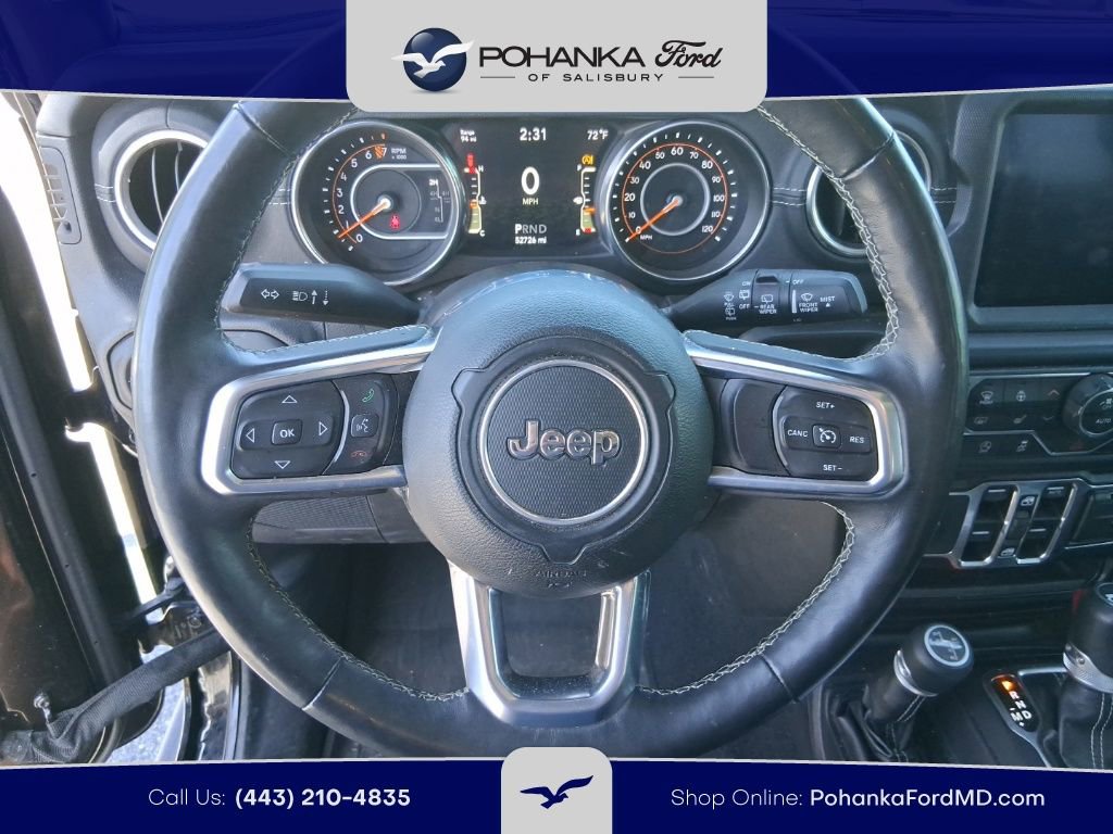 Used 2019 Jeep Wrangler Unlimited Sahara w/ Quick Order Package 24M Moab image 11