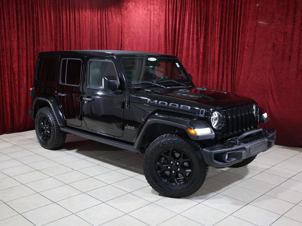 Used 2019 Jeep Wrangler Unlimited Sahara w/ Quick Order Package 24M Moab AWD/4WD image 2