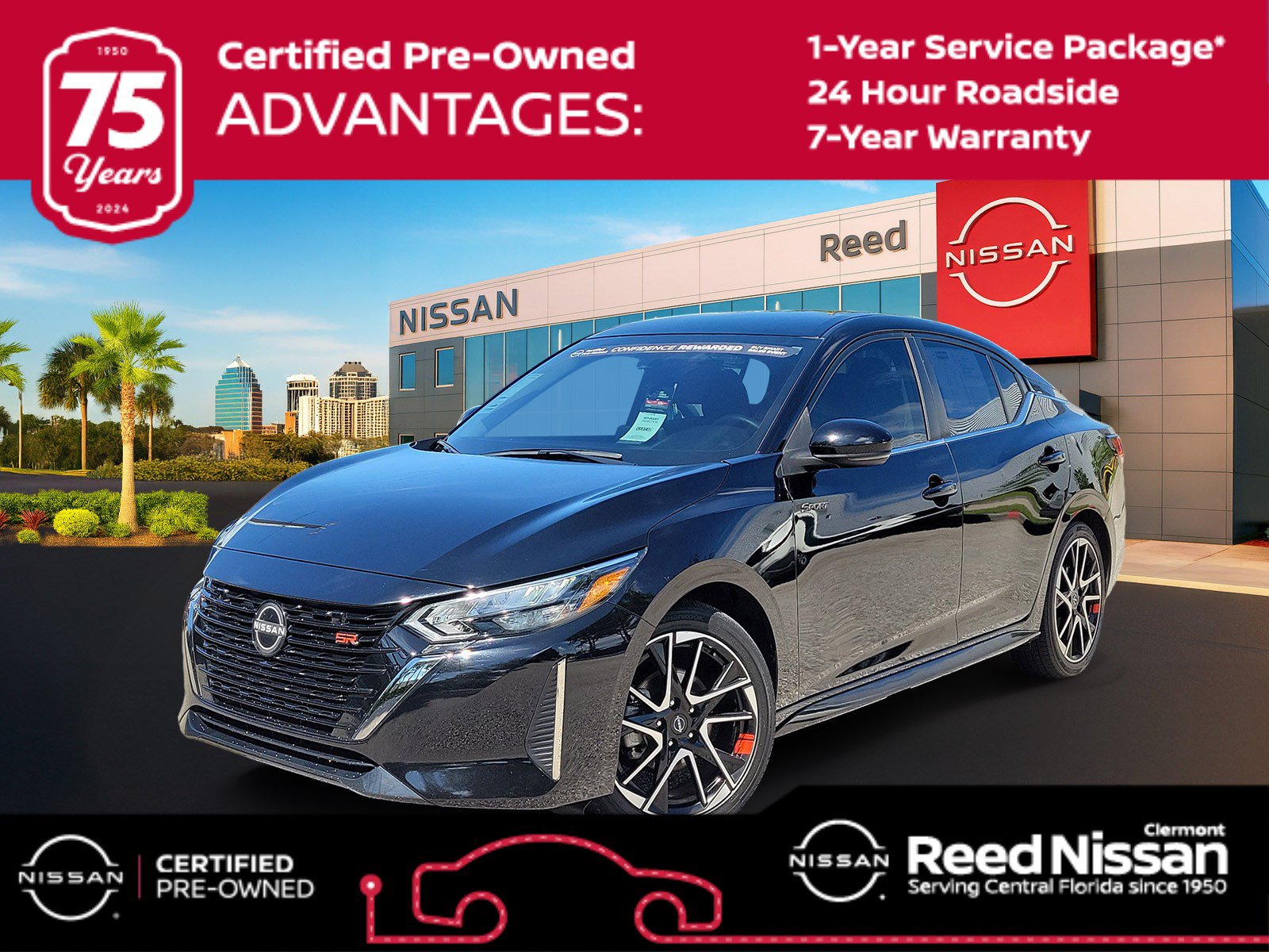Certified 2025 Nissan Sentra SR