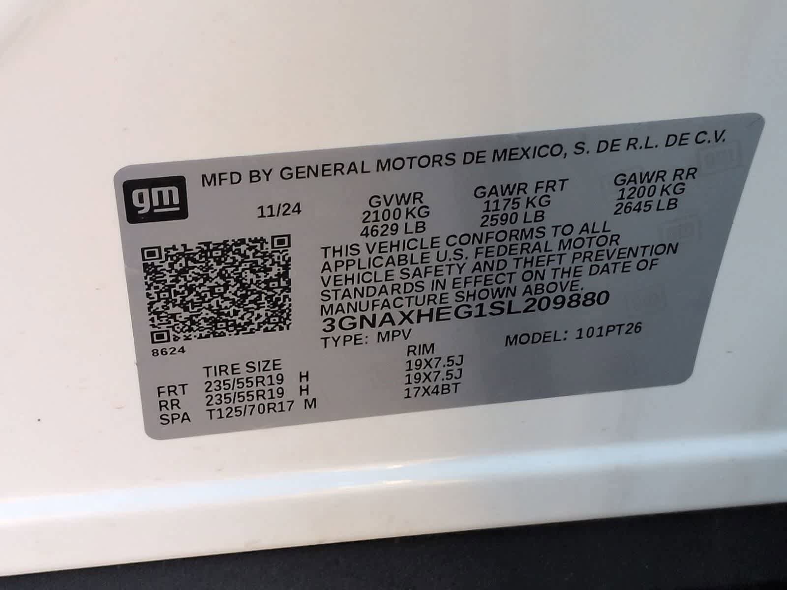 Used 2025 Chevrolet Equinox LT w/ Midnight Edition FWD image 33