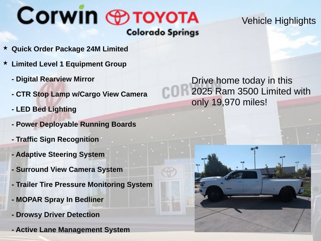 Used 2025 RAM 3500 Limited AWD/4WD image 7