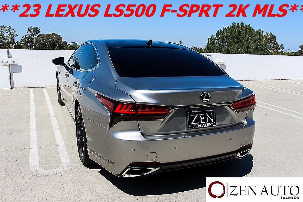 Used 2023 Lexus LS 500 F Sport w/ Cold Weather Package (CK) RWD image 8