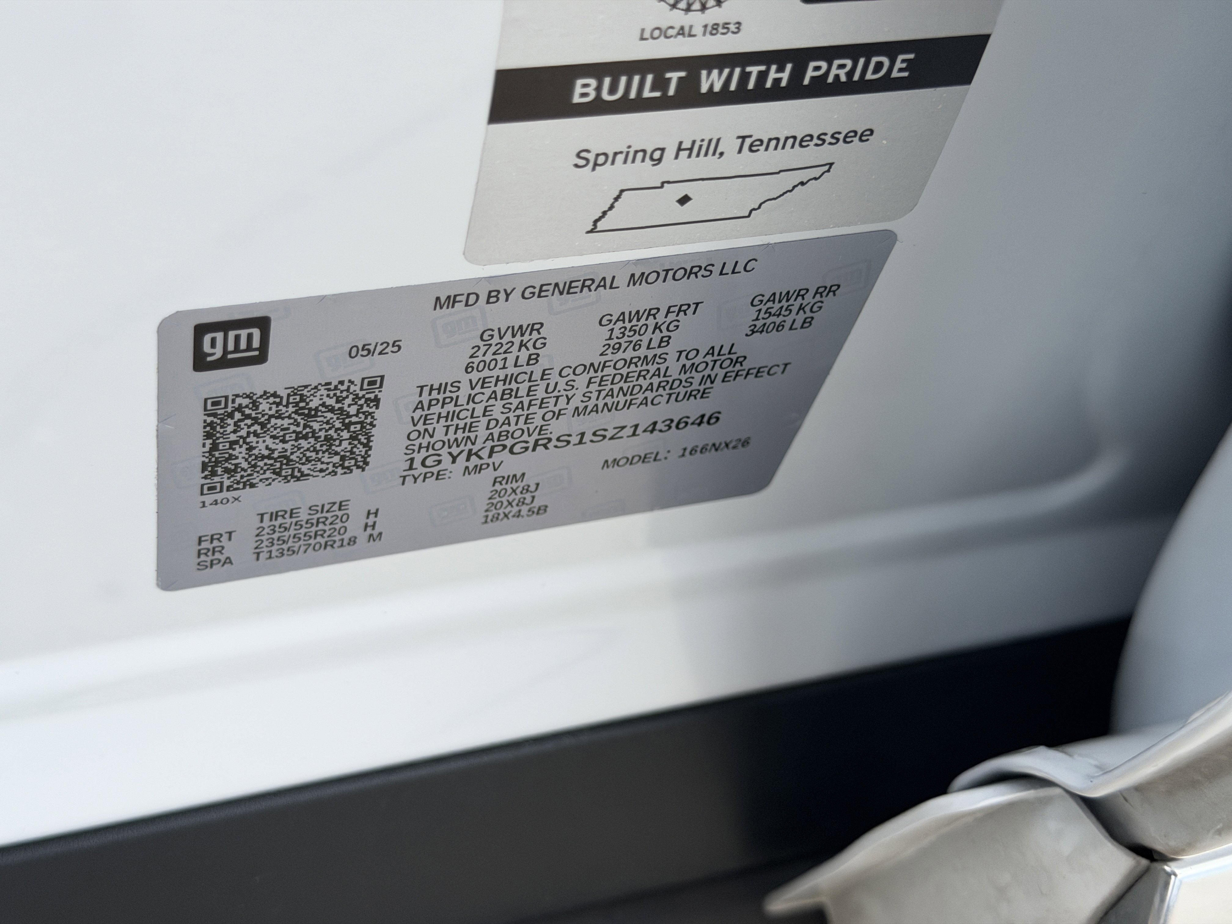 Certified 2025 Cadillac XT6 Sport w/ Technology Package image 37