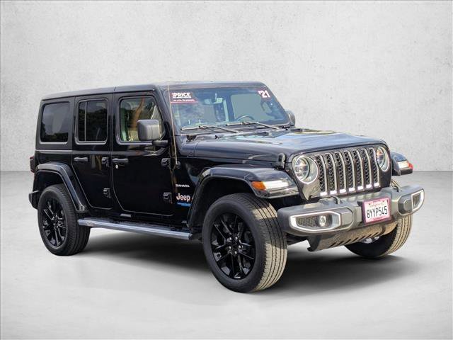 Used 2021 Jeep Wrangler Unlimited Sahara w/ Cold Weather Group image 3