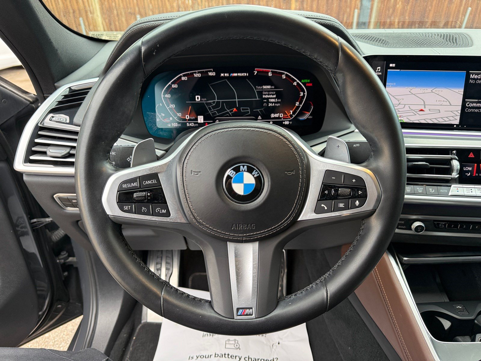 Used 2023 BMW X6 M50i w/ Parking Assistance Package AWD/4WD image 9