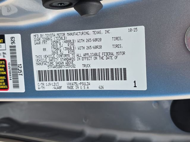 Used 2026 Toyota Tundra Limited w/ TRD Off-Road Package image 34