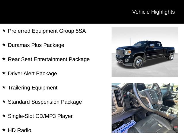 Used 2017 GMC Sierra 3500 Denali w/ Duramax Plus Package image 8