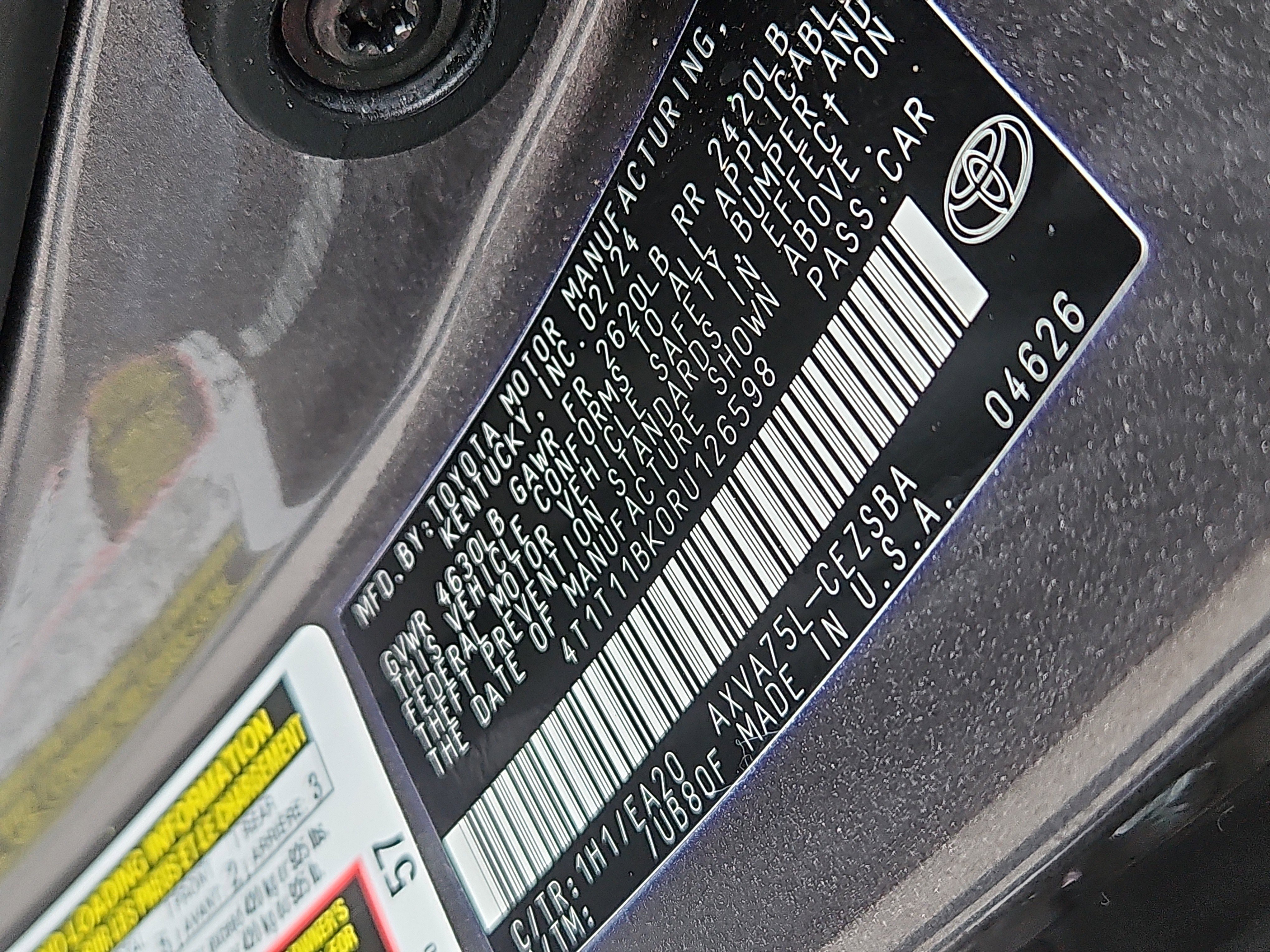 Used 2024 Toyota Camry SE image 7