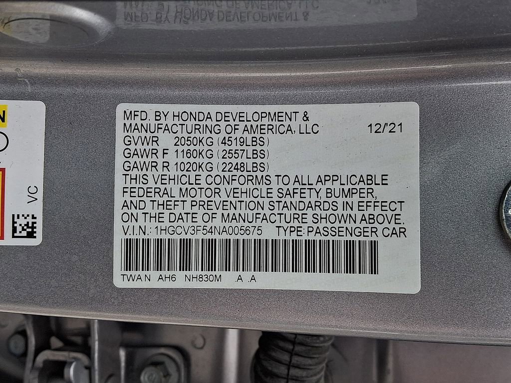 Used 2022 Honda Accord EX-L image 28