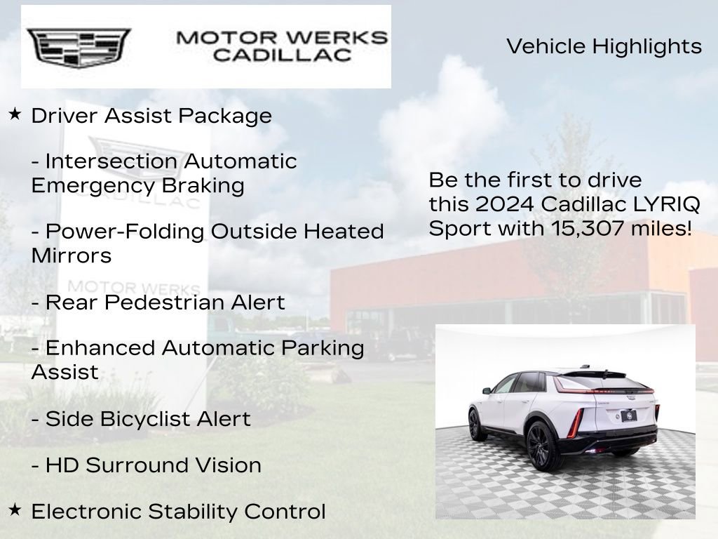 Used 2024 Cadillac Lyriq Sport image 7
