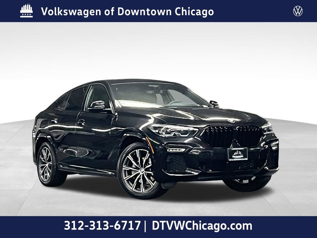 Used 2021 BMW X6 xDrive40i w/ M Sport Package AWD/4WD image 1