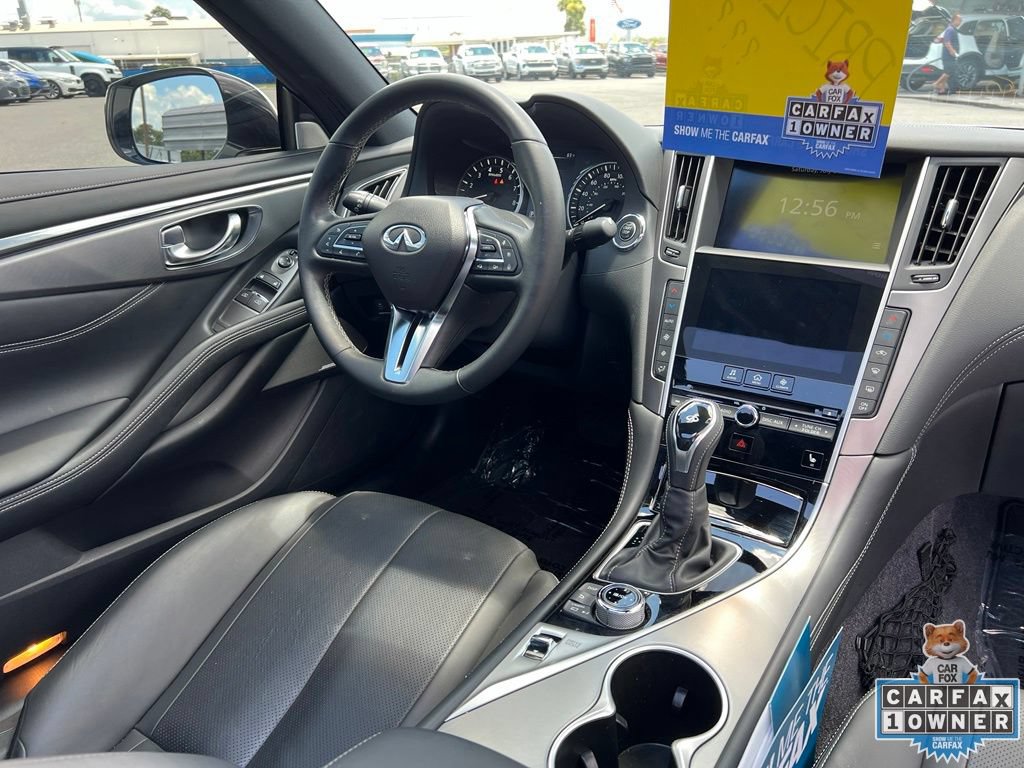 Used 2022 INFINITI Q60 3.0t Luxe w/ Cargo Package RWD image 53