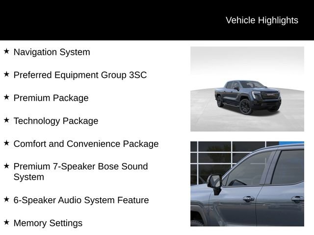 New 2026 GMC Sierra EV Elevation w/ Premium Package AWD/4WD image 8