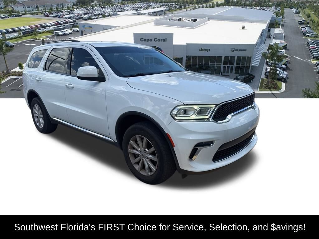 Used 2022 Dodge Durango SXT AWD/4WD image 2