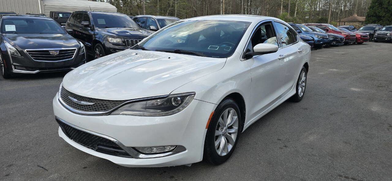 Used 2015 Chrysler 200 C w/ Navigation & Sound Group I