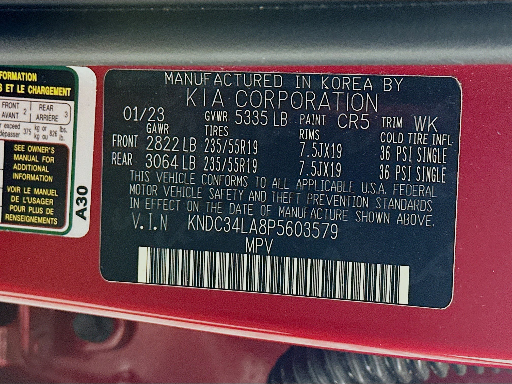 Used 2023 Kia EV6 Wind w/ Wind Technology Package RWD image 12