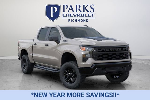 New 2026 Chevrolet Silverado 1500 Custom Trail Boss w/ Dark Appearance Package