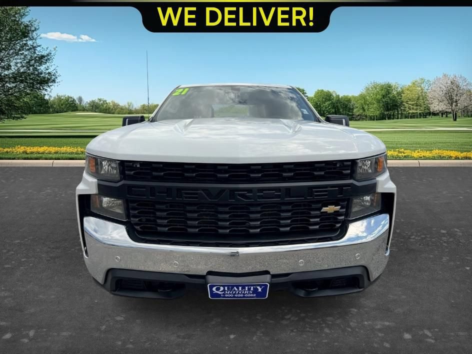 Used 2021 Chevrolet Silverado 1500 W/T w/ WT Value Package AWD/4WD image 3