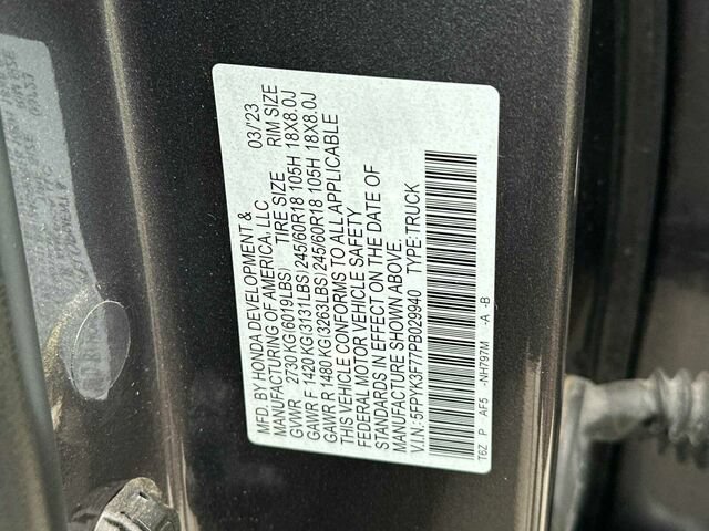Used 2023 Honda Ridgeline RTL-E image 35