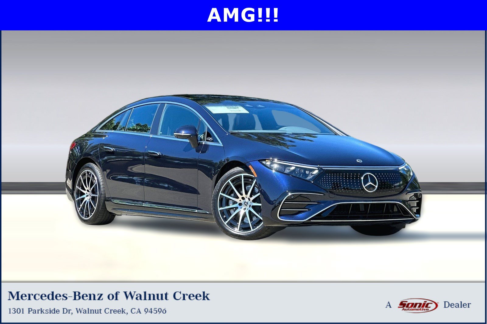 Used 2022 Mercedes-Benz EQS 580 4MATIC Sedan image 1