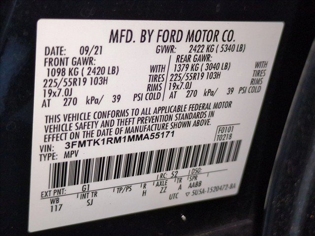 Used 2021 Ford Mustang Mach-E Select w/ Comfort/Appearance Package RWD image 24