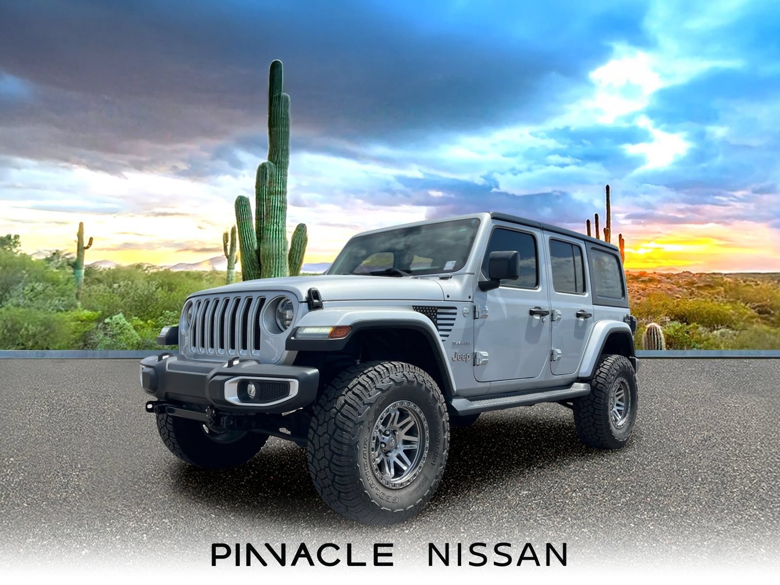 Used 2023 Jeep Wrangler Unlimited Sahara w/ LED Lighting Group AWD/4WD image 1