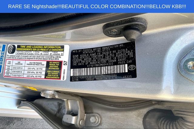 Used 2021 Toyota Camry SE image 35