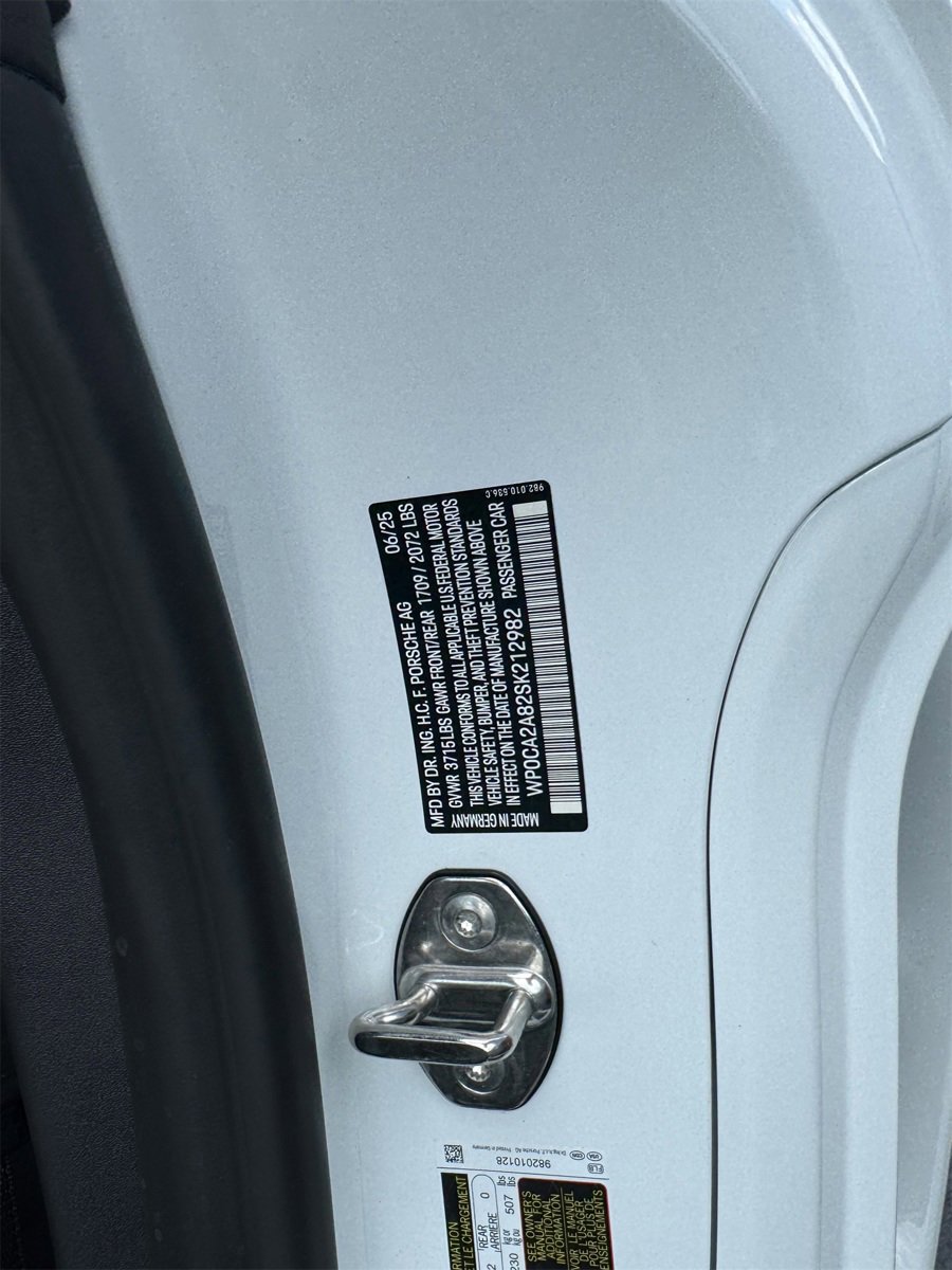 New 2025 Porsche 718 Boxster image 30