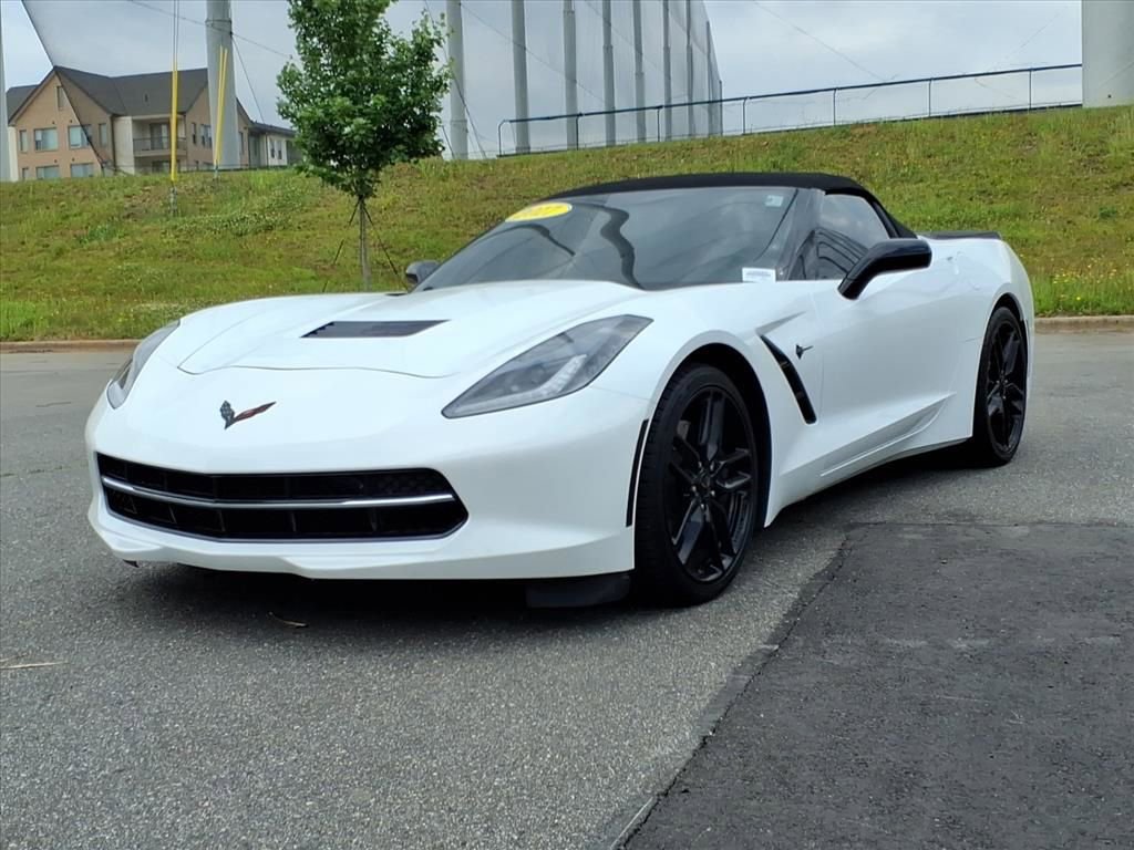 Certified 2017 Chevrolet Corvette Stingray Convertible w/ Battery Protection Package RWD image 36