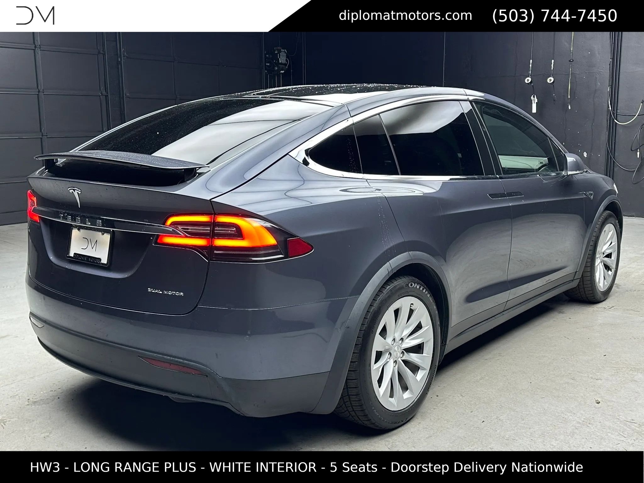 Used 2020 Tesla Model X Long Range AWD/4WD image 7