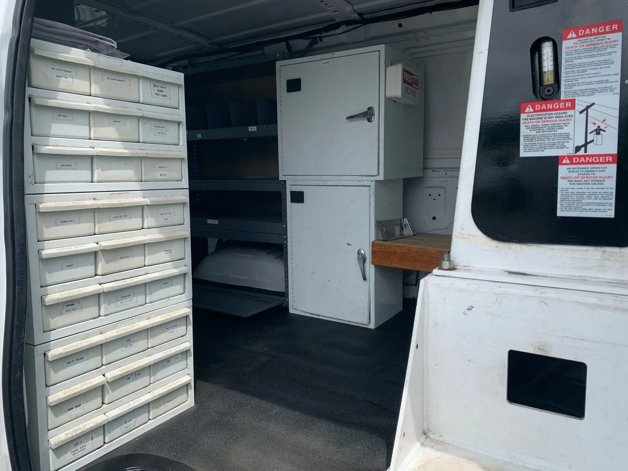 Used 2012 Ford E-350 and Econoline 350 Super Duty w/ Commercial Cargo Van Pkg RWD image 30