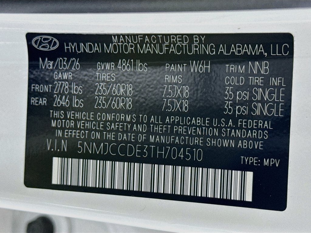 Used 2026 Hyundai Tucson SEL AWD/4WD image 37