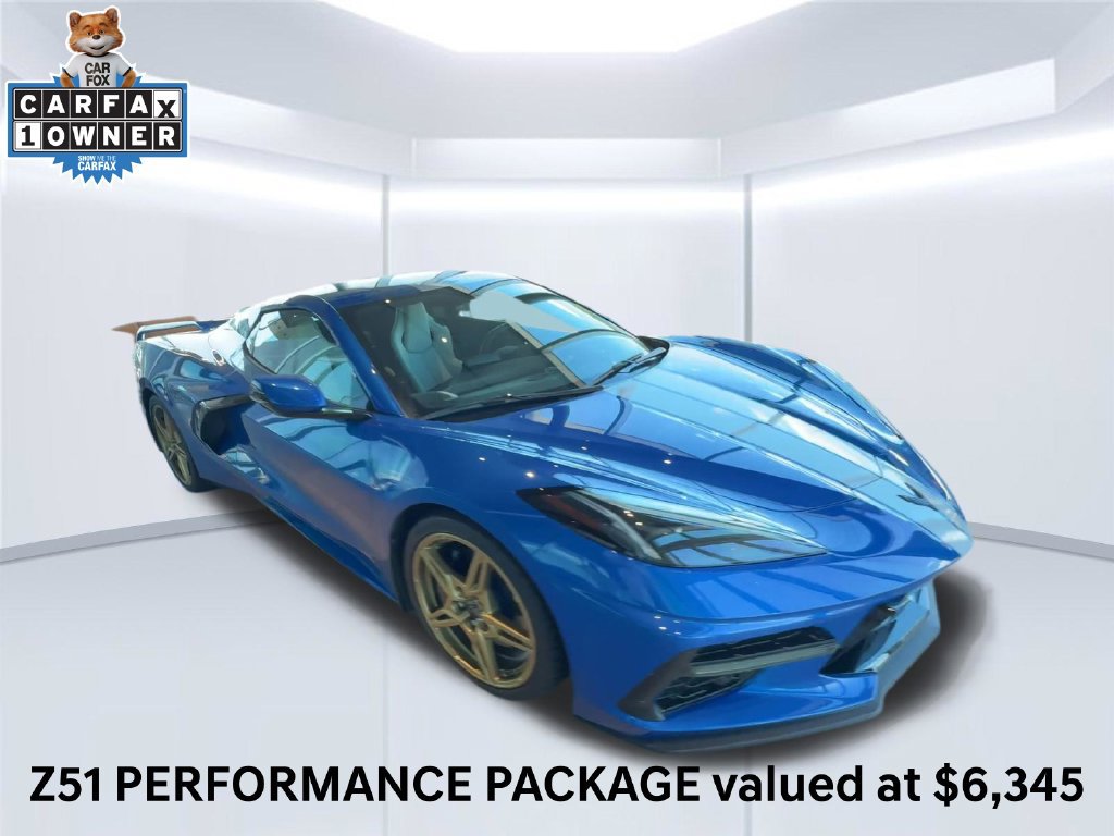 Used 2023 Chevrolet Corvette Stingray Preferred Conv w/ Z51 Performance Package RWD image 3