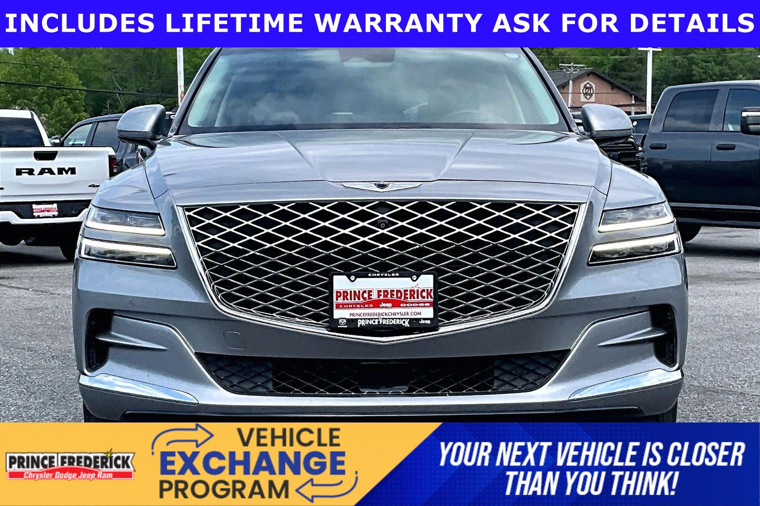 Used 2021 Genesis GV80 3.5T w/ Advanced Package 06 AWD/4WD image 2