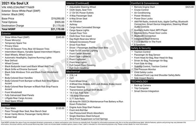 Used 2021 Kia Soul LX image 7