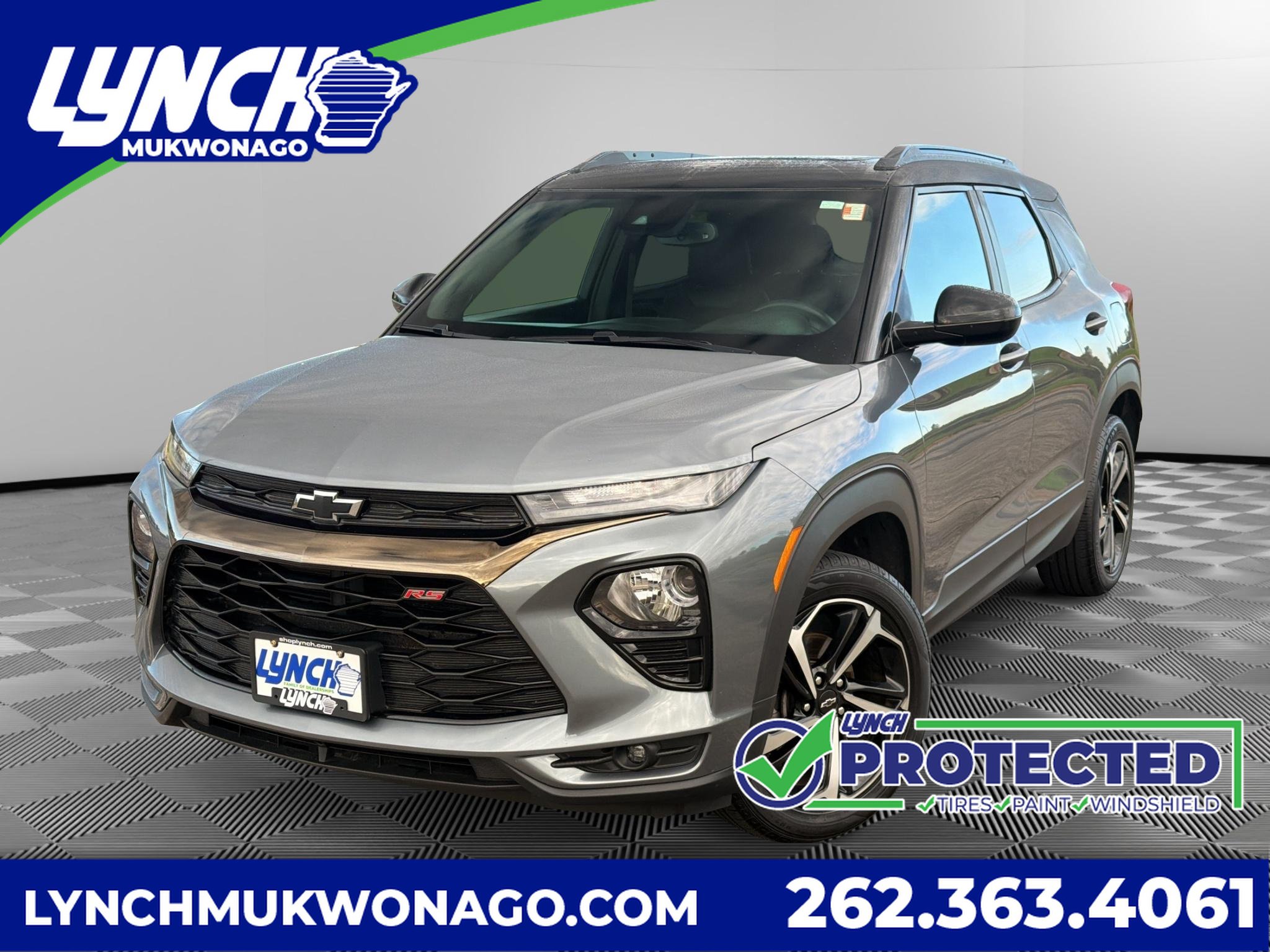 Used 2021 Chevrolet TrailBlazer RS w/ Sun and Liftgate Package AWD/4WD image 1
