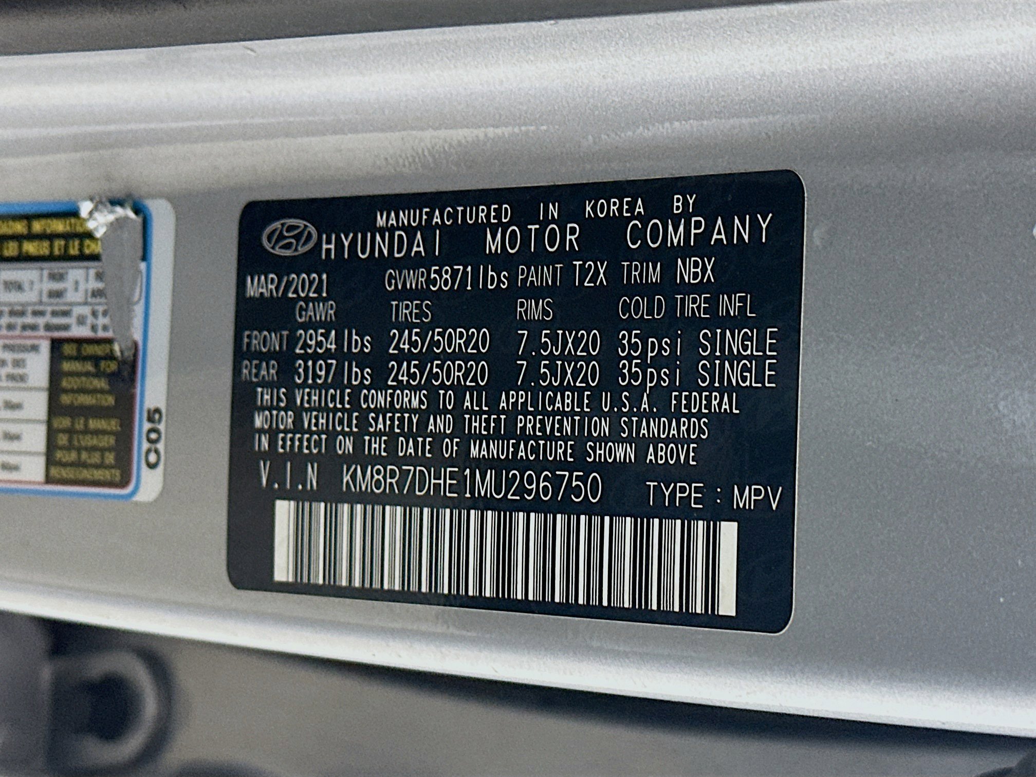 Used 2021 Hyundai Palisade Calligraphy w/ Cargo Package AWD/4WD image 12