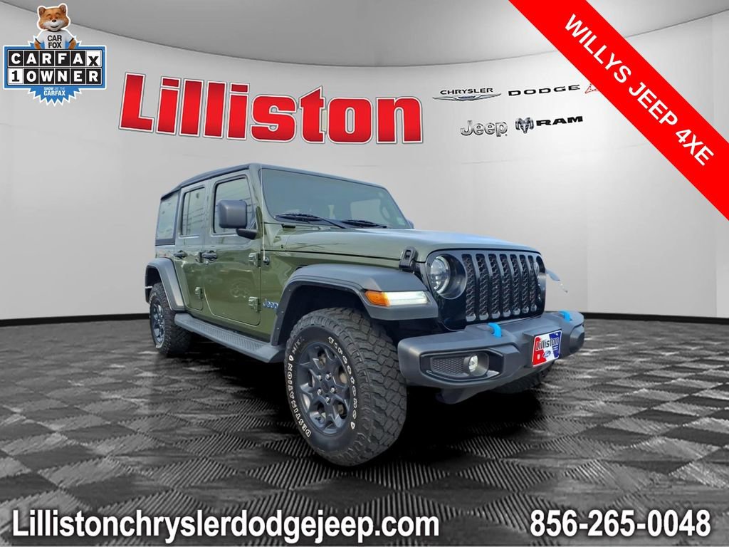 Used 2023 Jeep Wrangler Willys 4xe w/ Cold Weather Group