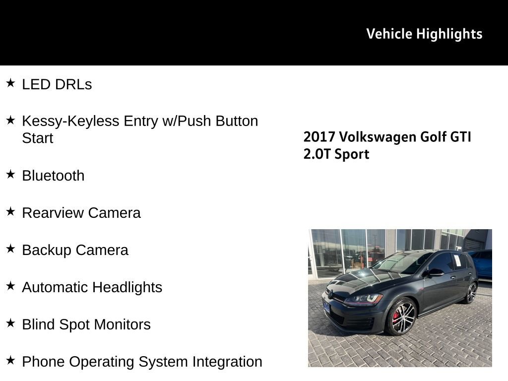 Used 2017 Volkswagen GTI Sport image 26