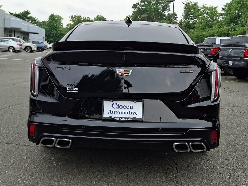 Used 2026 Cadillac CT4 V w/ LPO, ONYX Package AWD/4WD image 8