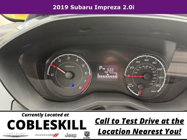 Used 2019 Subaru Impreza 2.0i AWD/4WD image 16