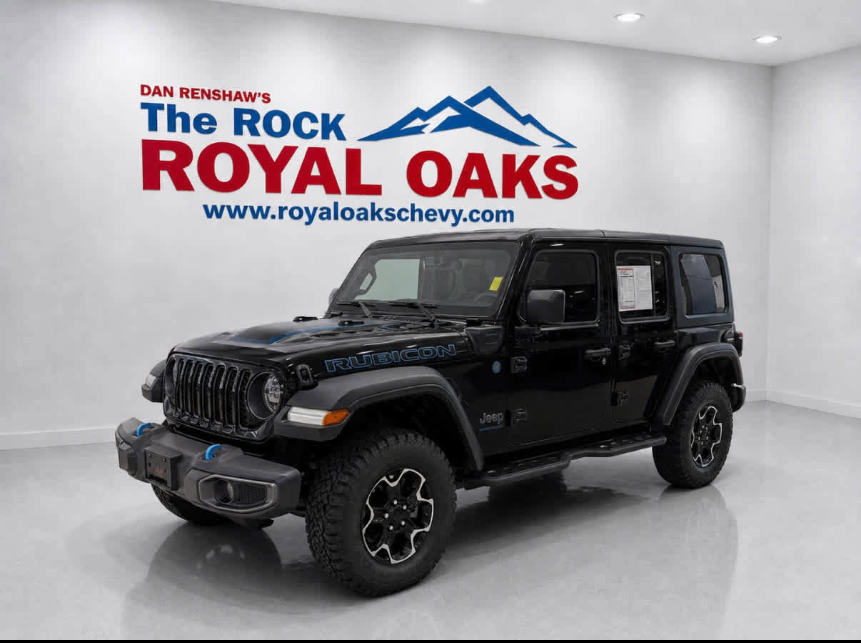 Used 2023 Jeep Wrangler Unlimited Rubicon 4xe w/ Cold Weather Group AWD/4WD image 1