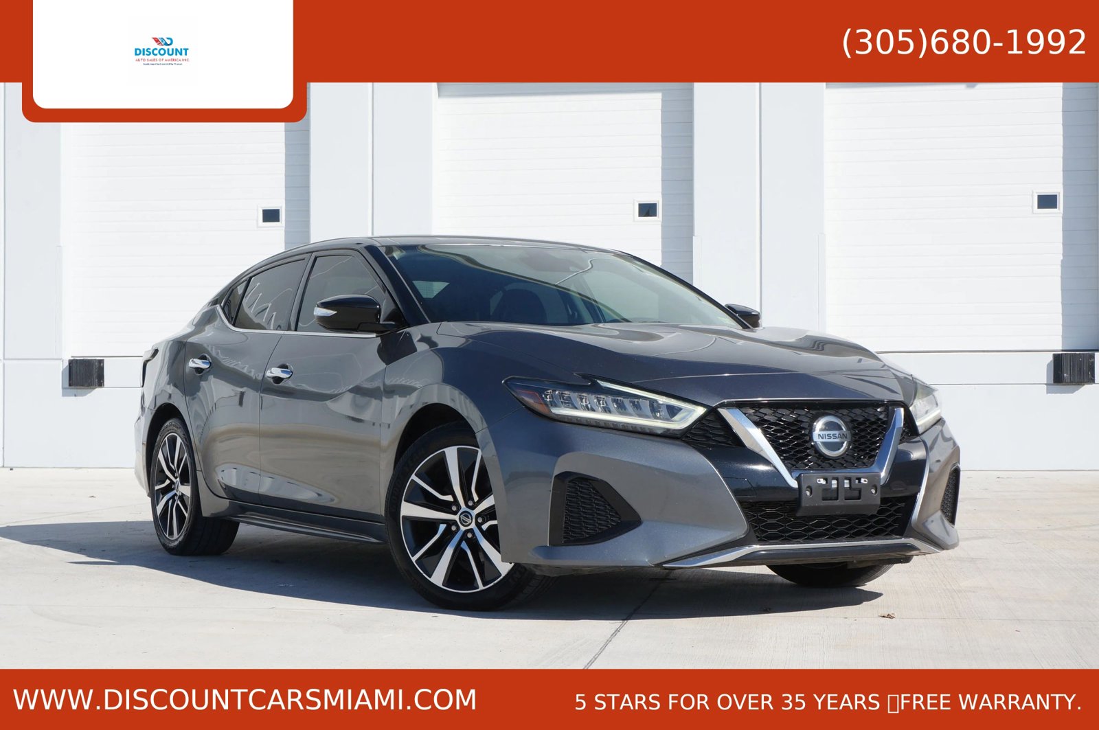 Used 2020 Nissan Maxima 3.5 SV w/ Floor Mat Group image 1