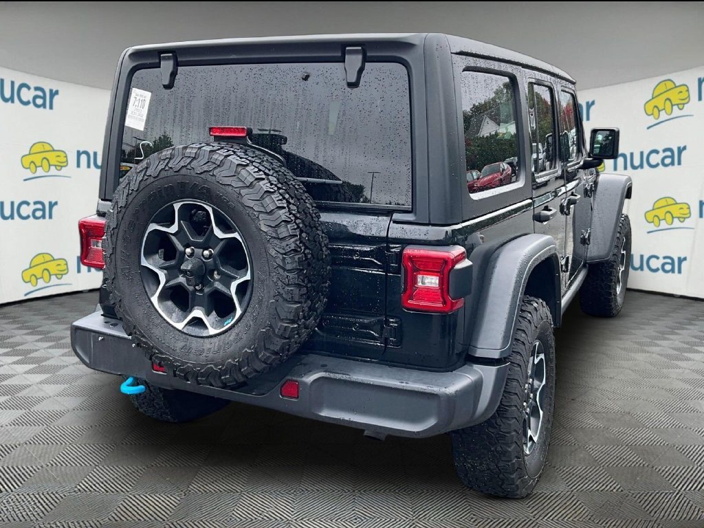 Used 2023 Jeep Wrangler Unlimited Rubicon 4xe w/ Cold Weather Group AWD/4WD image 3