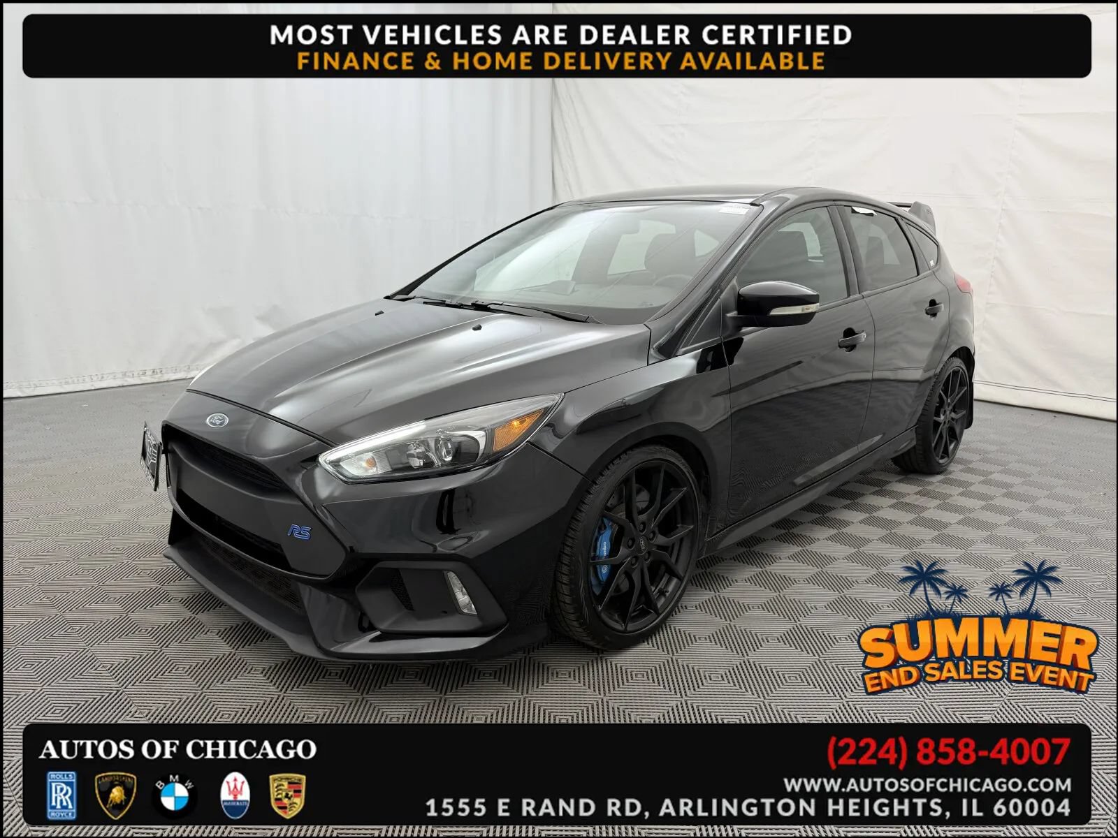 Used 2017 Ford Focus RS AWD/4WD image 1