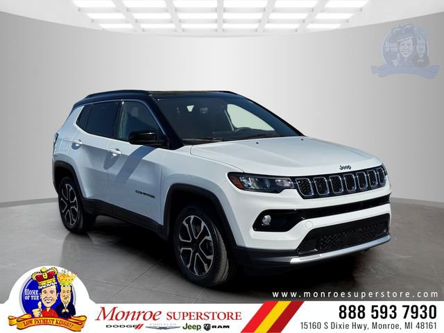 Certified 2023 Jeep Compass Limited AWD/4WD image 1