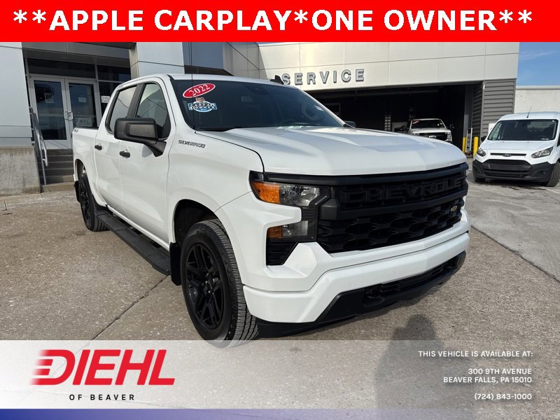 Used 2022 Chevrolet Silverado 1500 Custom image 1