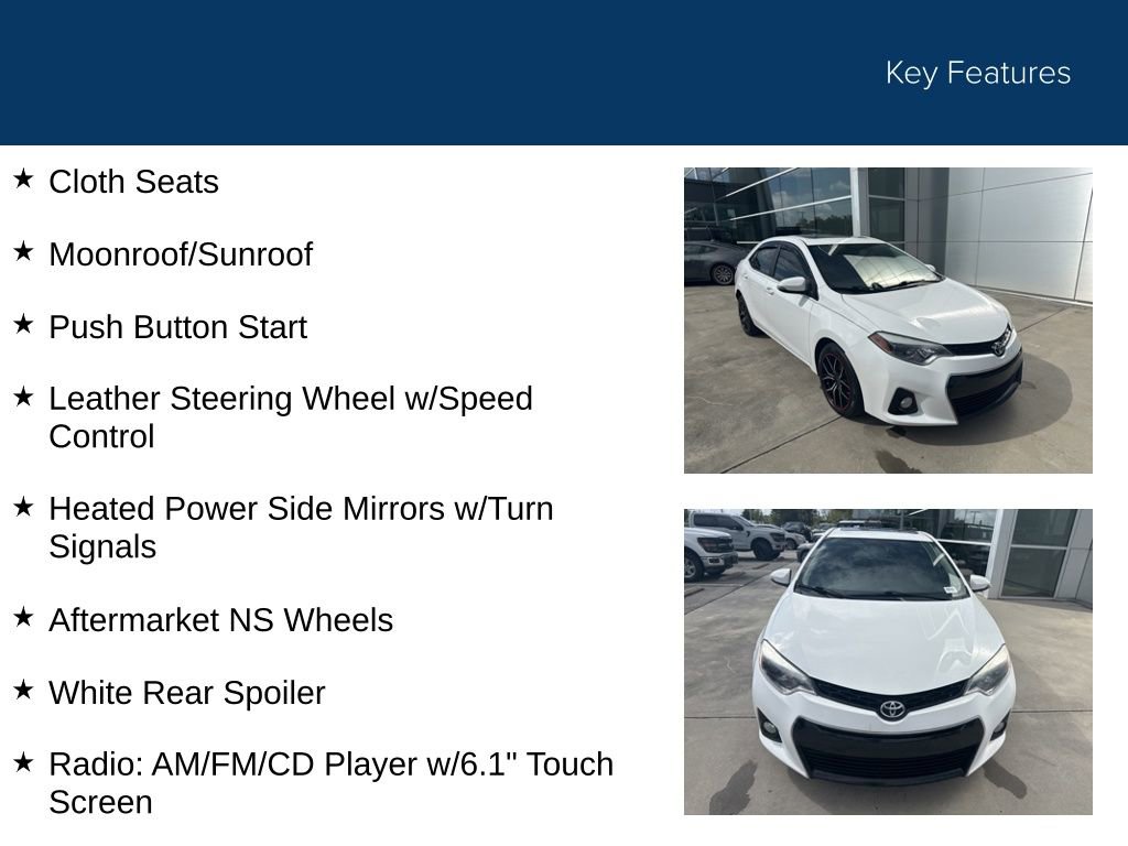 Used 2016 Toyota Corolla S Special Edition image 34