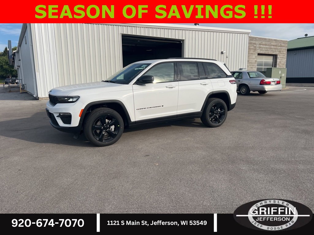 New 2025 Jeep Grand Cherokee Limited w/ Black Appearance Package